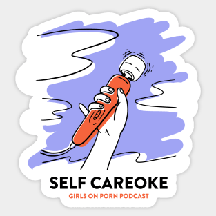 Self Careoke Sticker